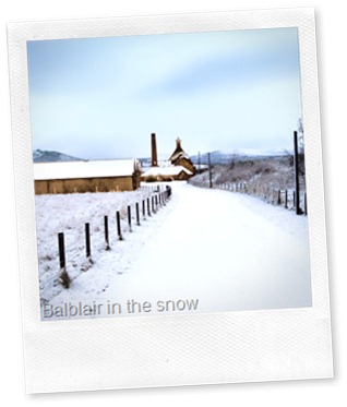 Balblair in snow