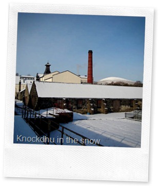 Knockdhu in snow