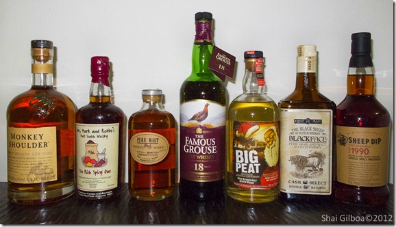 Blended Malts Evening at Whisky Israel tasting Society – Whisky Israel