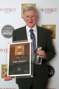 BARRY CROCKETT - 17TH INDUCTEE INTO THE  WHISKY MAGAZINE HALL OF FAME