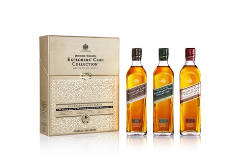 Johnnie Walker Explorers' Club Collection Pack Shot
